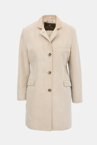 Loro Piana Blazer Zip Coat