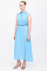Loro Piana Linen Belted Dress