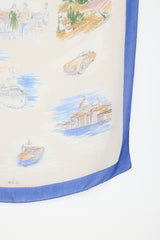 Loro Piana Cashmere & Silk Printed Scarf