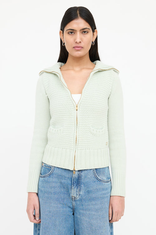 Loro Piana Knit Zip Sweater