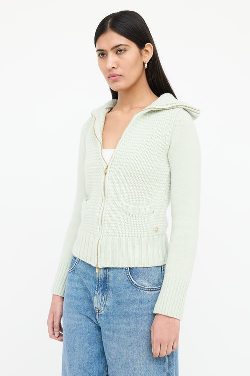 Loro Piana Knit Zip Sweater