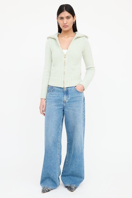 Loro Piana Knit Zip Sweater