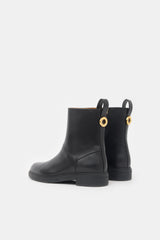 Loro Piana Leather Kilda Ankle Boot