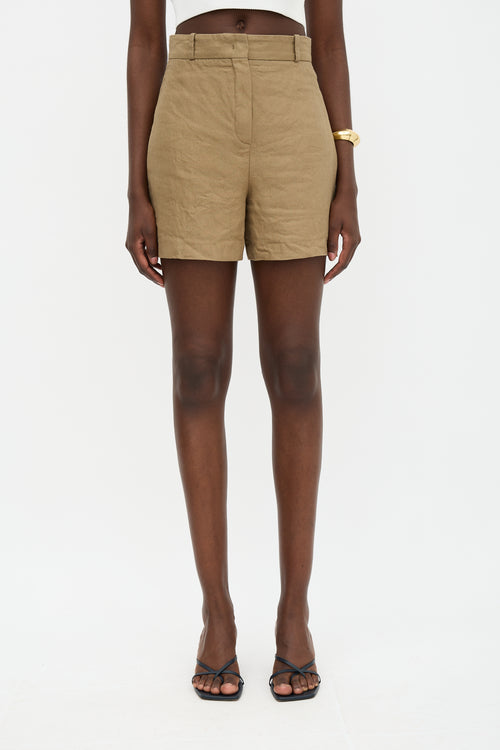 Loro Piana Linen Shorts