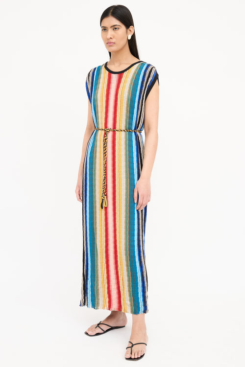 Loro Piana Knit Sleeveless Dress