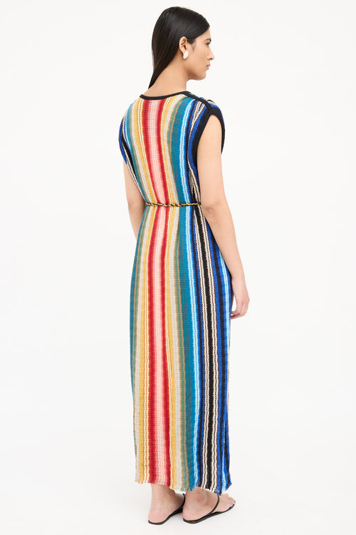 Loro Piana Knit Sleeveless Dress