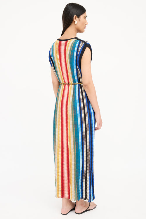 Loro Piana Knit Sleeveless Dress