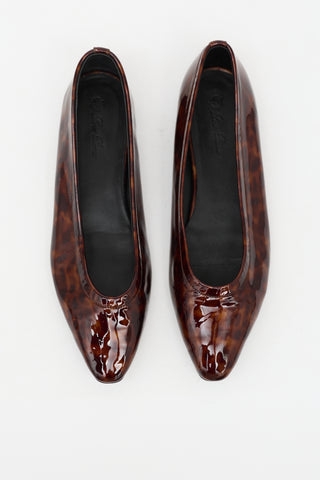 Loro Piana Patent Primula Ballet Flat