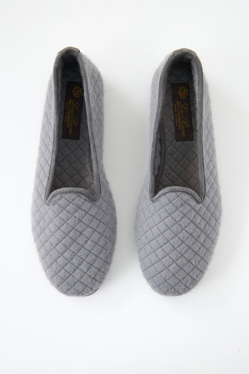 Loro Piana Quilted Slipper Flat