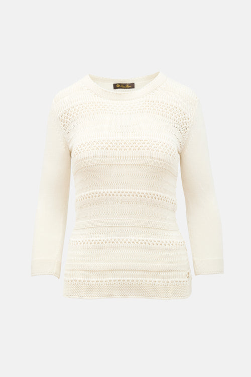 Loro Piana Silk Knit Sweater