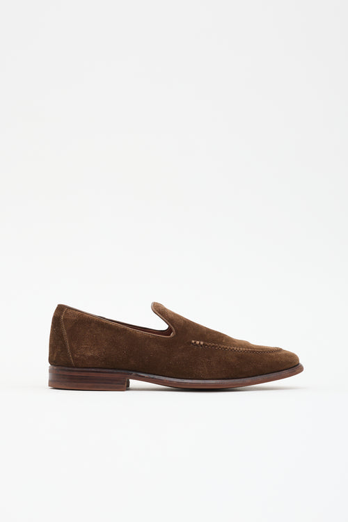 Loro Piana Suede City Walk Loafer