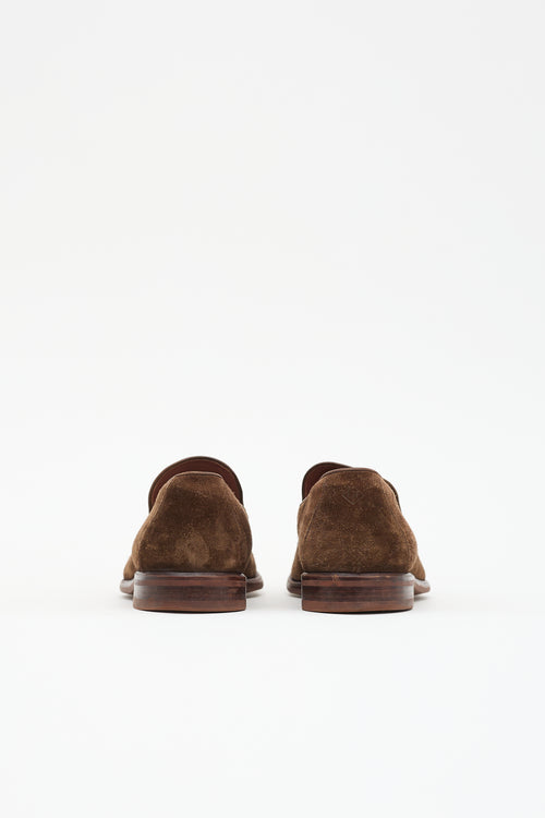 Loro Piana Suede City Walk Loafer