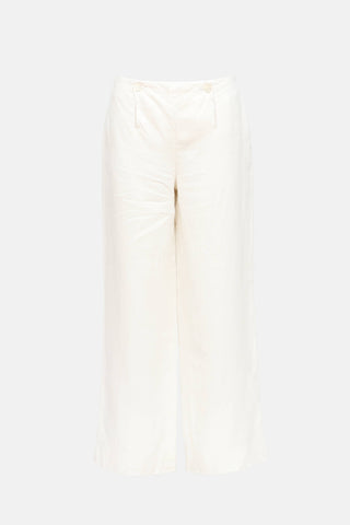 Loro Piana Linen Wide Leg Pant