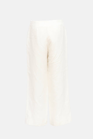 Loro Piana Linen Wide Leg Pant