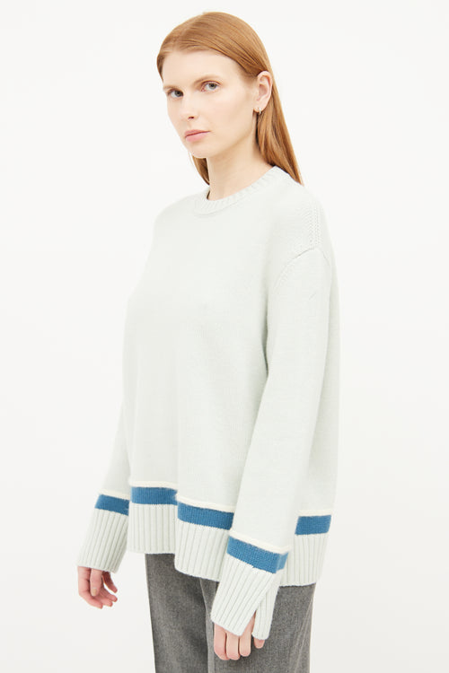 Loro Piana Blue Cashmere  Sweater