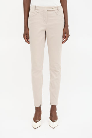 Loro Piana Slim Leg Zip Trouser