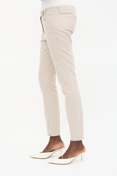 Loro Piana Slim Leg Zip Trouser