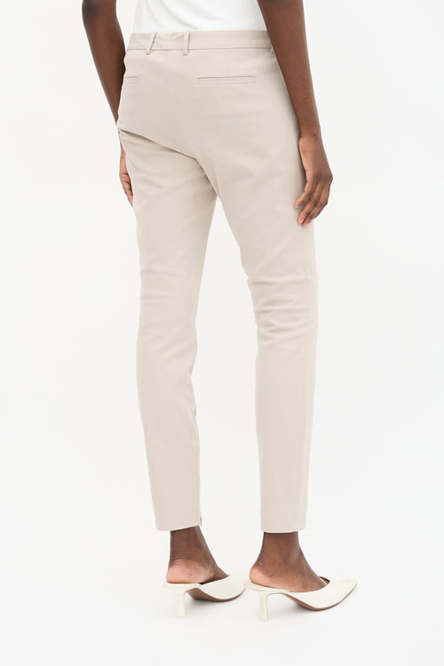 Loro Piana Slim Leg Zip Trouser