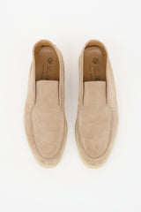 Loro Piana Suede Open Walk Ankle Boot