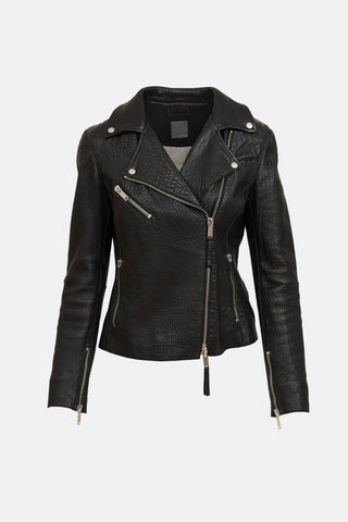 Pebbled Moto Jacket