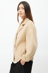 Lou Lou Studio Beige Wool Moho Jacket