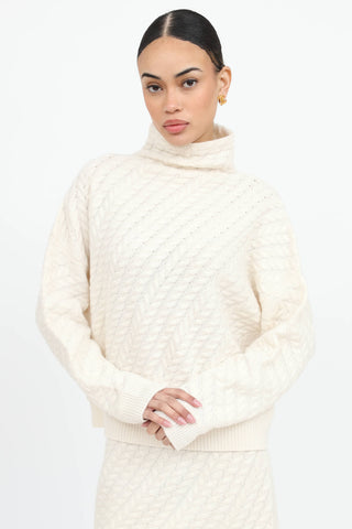 Cashmere Sweater & Skirt Co-Ord Set