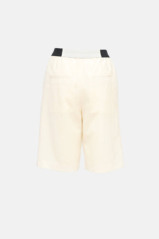 Loulou Studio Wool Lamay Shorts