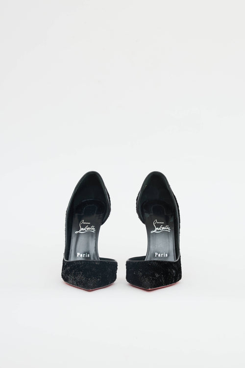 Christian Louboutin Velvet Iriza Pump