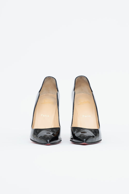 Christian Louboutin Patent Hot Chick Pump