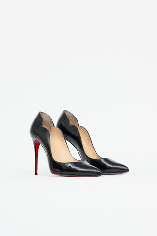 Christian Louboutin Patent Hot Chick Pump