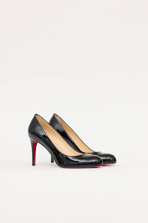 Christian Louboutin Patent Simple 85 Pump