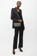Christian Louboutin Black & Multicolour Paloma Studded Bag