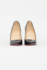 Christian Louboutin Black Patent Pointed Toe Pump