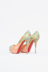 Christian Louboutin Embossed Pixel Torca Pump