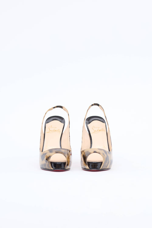 Christian Louboutin Patent No Prive Heel