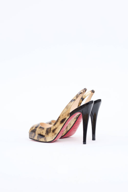 Christian Louboutin Patent No Prive Heel