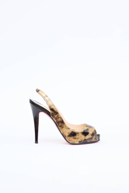 Christian Louboutin Patent No Prive Heel