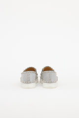 Christian Louboutin Glitter Pik Boat Slip On Sneaker