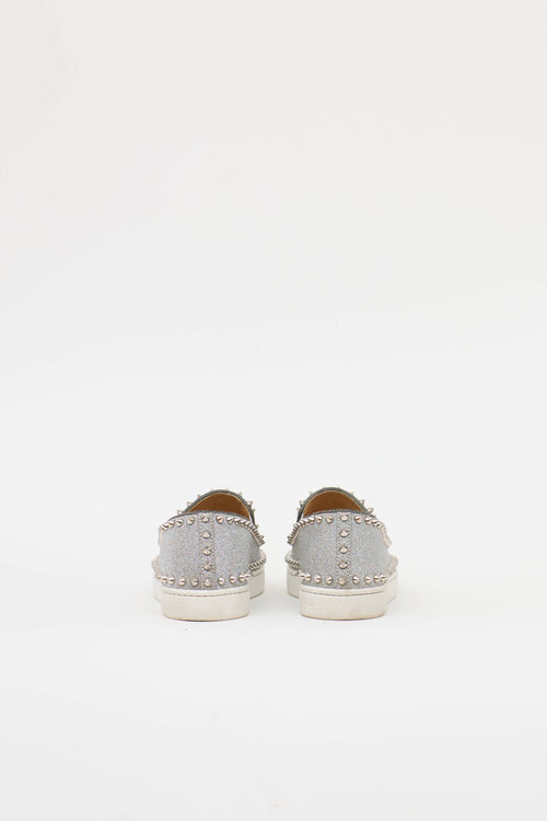 Christian LouboutinGlitter Pik Boat Sneaker