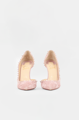 Christian Louboutin Suede Irishell Studded Pump