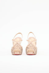 Christian LouboutinPatent Lasercut Sandal