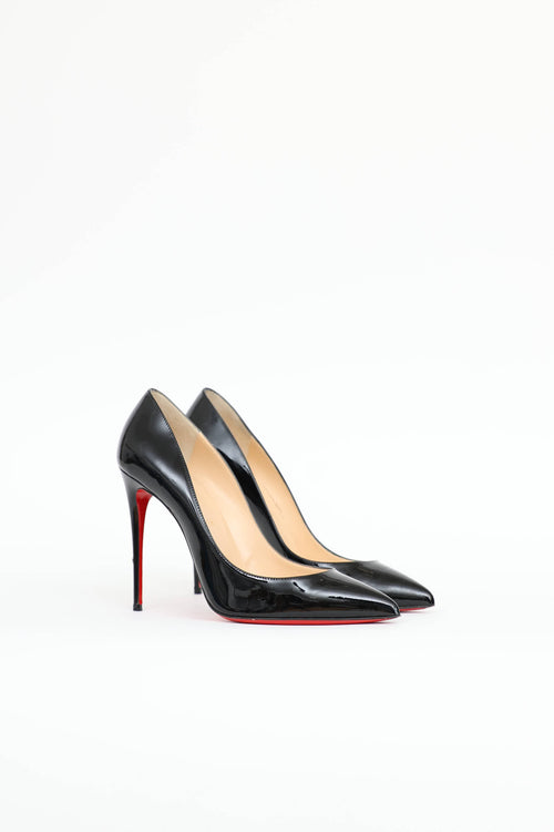Christian Louboutin Patent Pigalle Follies 100   Pump