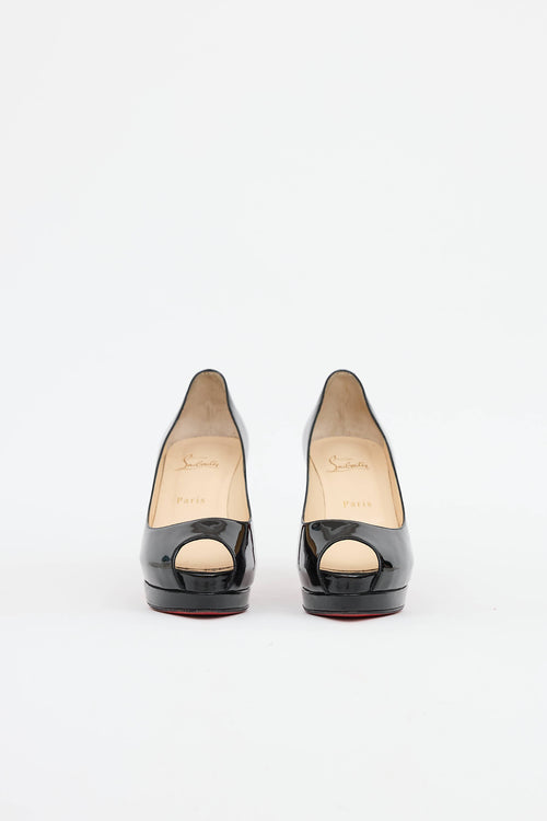 Christian LouboutinPatent Lady Peep Pump