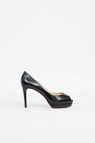Christian LouboutinPatent Lady Peep Pump