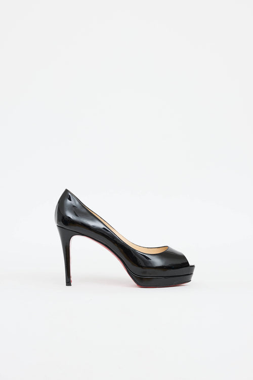 Christian LouboutinPatent Lady Peep Pump