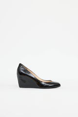 Christian LouboutinPatent Leather Wedge