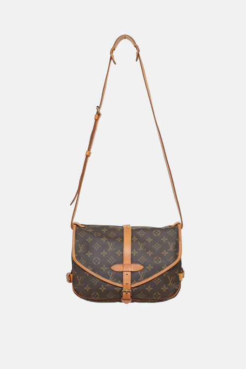 Louis Vuitton 1990 Monogram Saumur 30 Messenger Bag