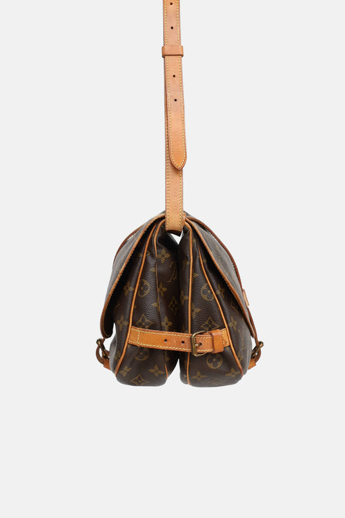 Louis Vuitton 1990 Monogram Saumur 30 Messenger Bag