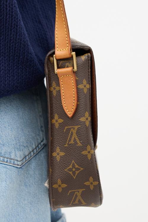 Louis Vuitton 1990 Monogram Saint Cloud Messenger Bag