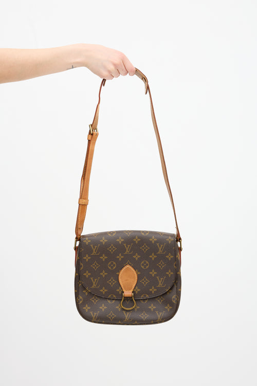 Louis Vuitton 1990 Monogram Saint Cloud Messenger Bag